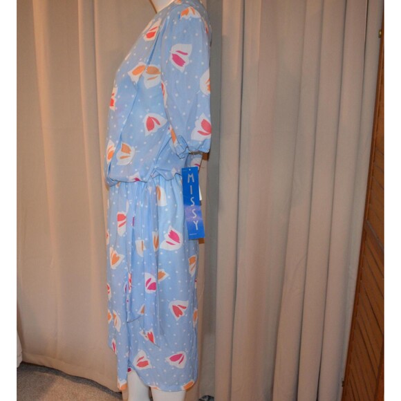 Vintage Dress Blouse with Skirt Groovy Girl Pop Art Mod - Picture 6 of 7